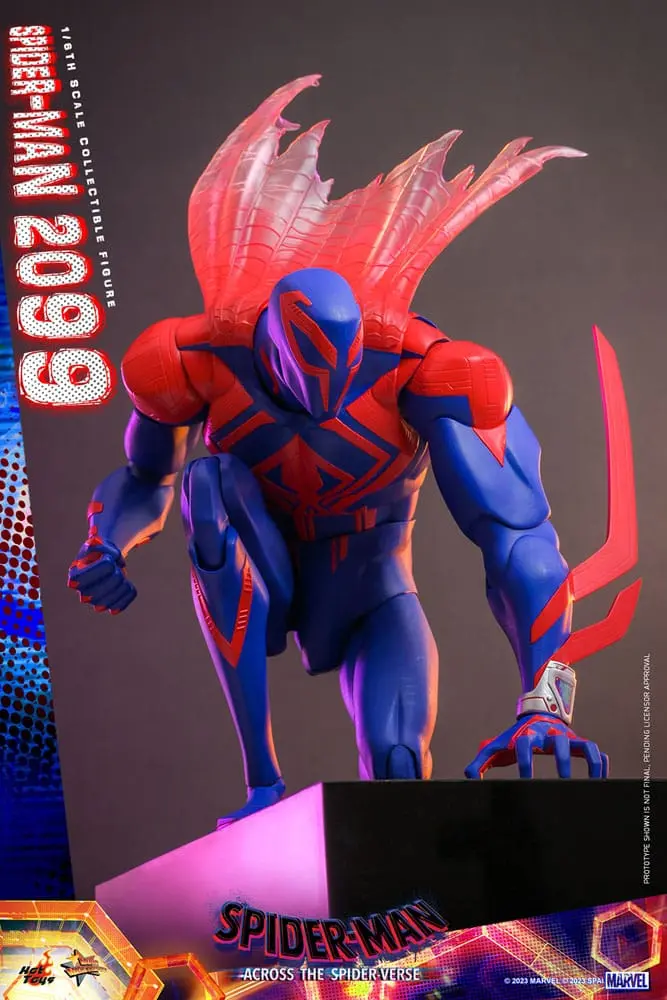 Spider-Man: Across the Spider-Verse Movie Masterpiece akcijska figura 1/6 Spider-Man 2099 33 cm fotografija proizvoda