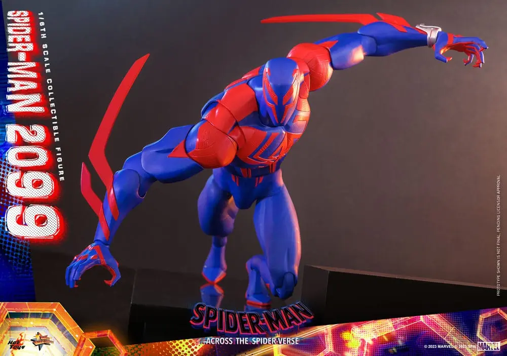 Spider-Man: Across the Spider-Verse Movie Masterpiece akcijska figura 1/6 Spider-Man 2099 33 cm fotografija proizvoda