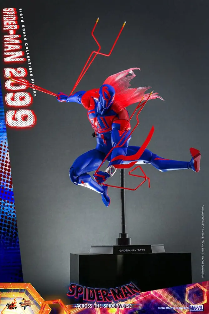 Spider-Man: Across the Spider-Verse Movie Masterpiece akcijska figura 1/6 Spider-Man 2099 33 cm fotografija proizvoda