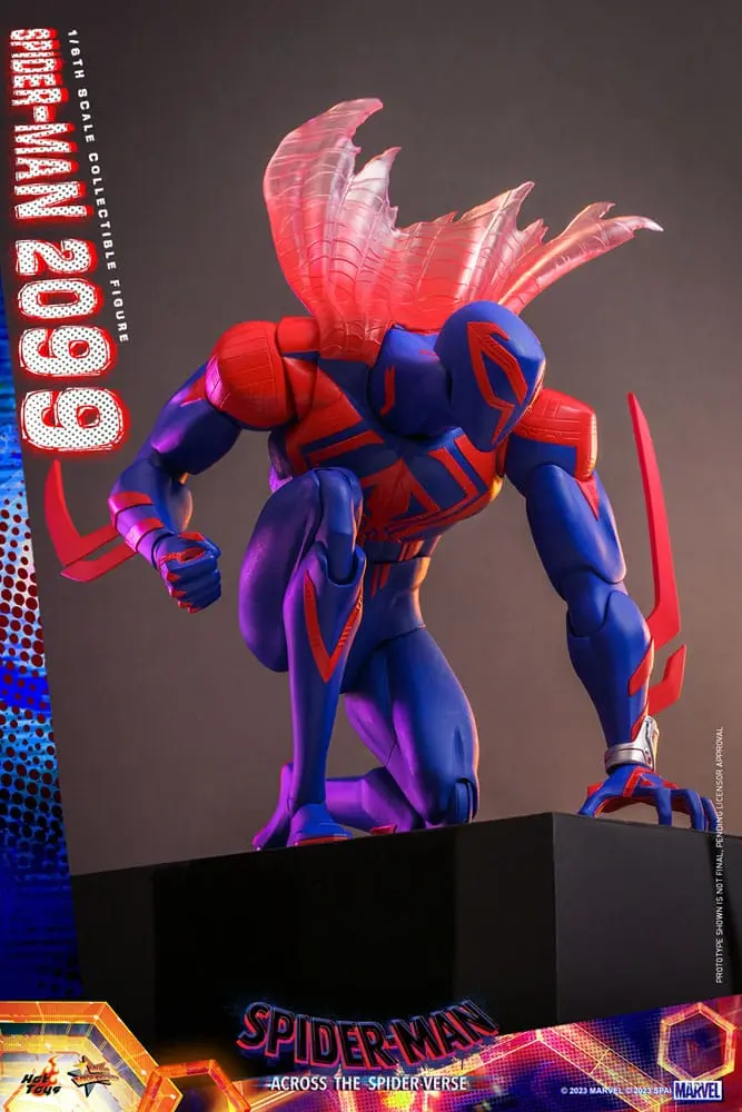 Spider-Man: Across the Spider-Verse Movie Masterpiece akcijska figura 1/6 Spider-Man 2099 33 cm fotografija proizvoda