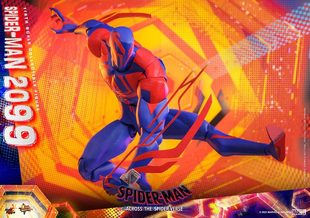 Spider-Man: Across the Spider-Verse Movie Masterpiece akcijska figura 1/6 Spider-Man 2099 33 cm fotografija proizvoda