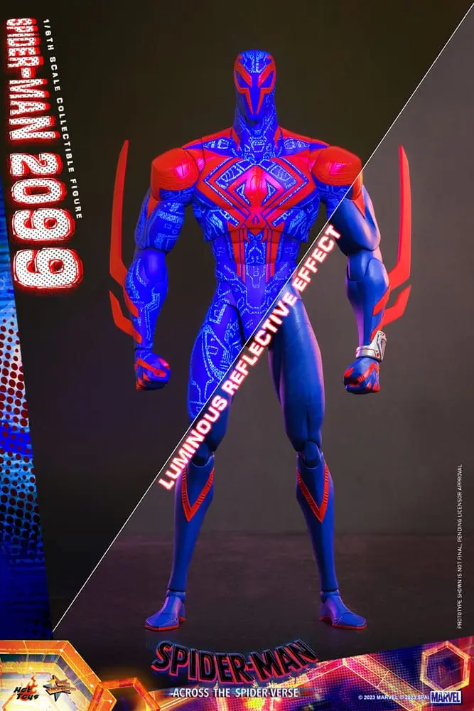 Spider-Man: Across the Spider-Verse Movie Masterpiece akcijska figura 1/6 Spider-Man 2099 33 cm fotografija proizvoda