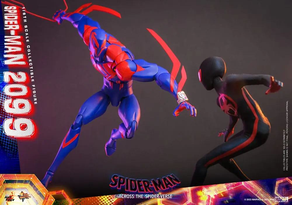 Spider-Man: Across the Spider-Verse Movie Masterpiece akcijska figura 1/6 Spider-Man 2099 33 cm fotografija proizvoda