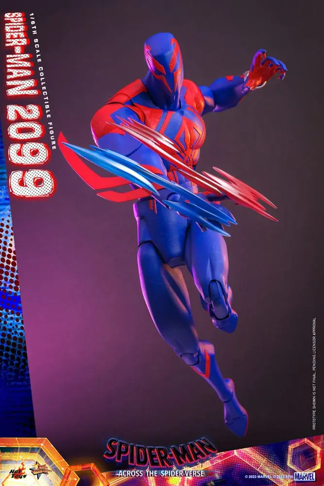 Spider-Man: Across the Spider-Verse Movie Masterpiece akcijska figura 1/6 Spider-Man 2099 33 cm fotografija proizvoda