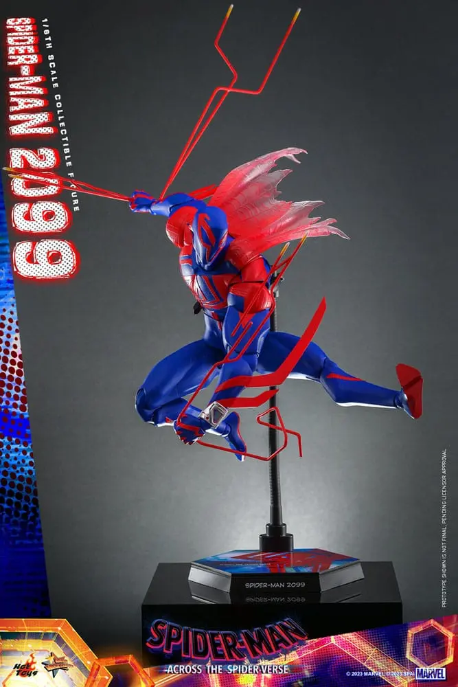 Spider-Man: Across the Spider-Verse Movie Masterpiece akcijska figura 1/6 Spider-Man 2099 33 cm fotografija proizvoda