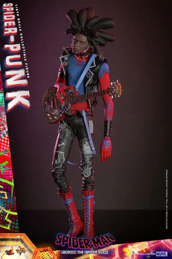 Spider-Man: Across the Spider-Verse Movie Masterpiece akcijska figura 1/6 Spider-Punk 32 cm fotografija proizvoda