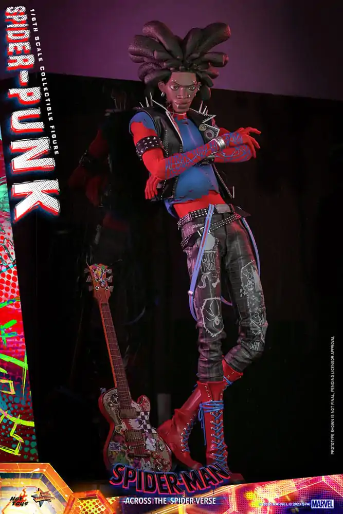 Spider-Man: Across the Spider-Verse Movie Masterpiece akcijska figura 1/6 Spider-Punk 32 cm fotografija proizvoda