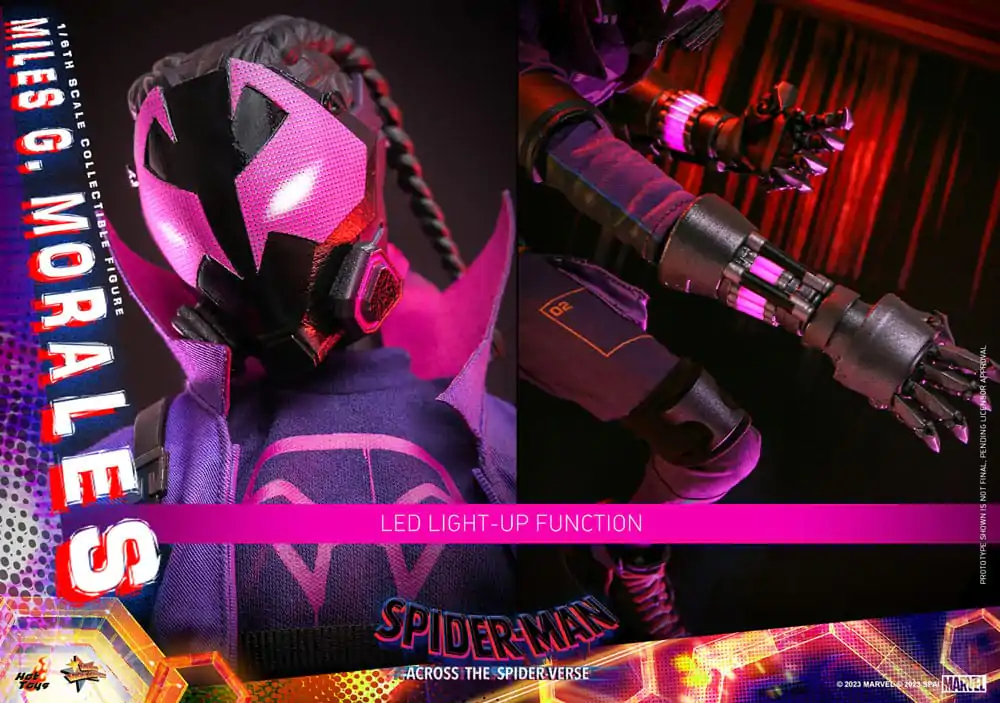 Spider-Man: Across the Spider-Verse Movie Masterpiece akcijska figura 1/6 Spider-Punk 32 cm fotografija proizvoda