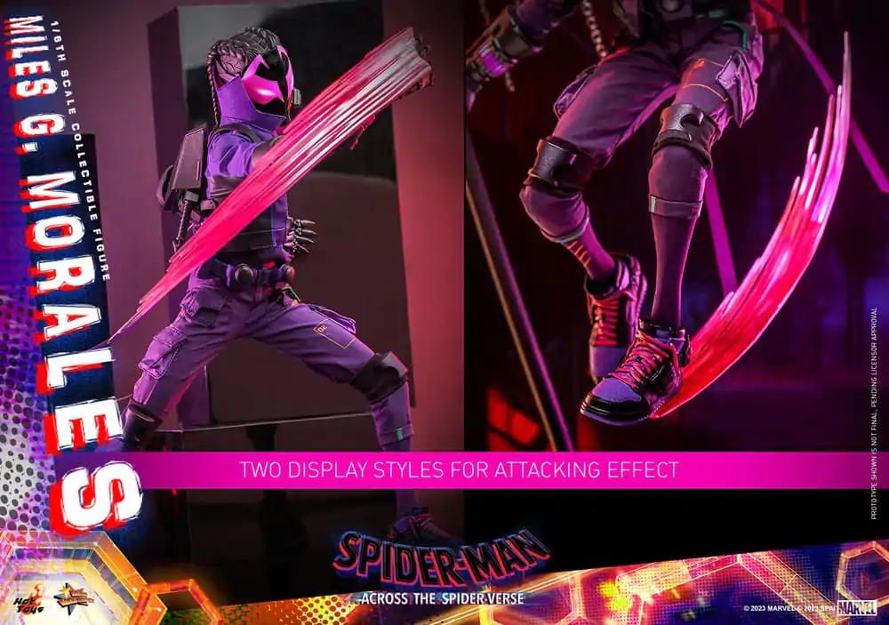 Spider-Man: Across the Spider-Verse Movie Masterpiece akcijska figura 1/6 Spider-Punk 32 cm fotografija proizvoda