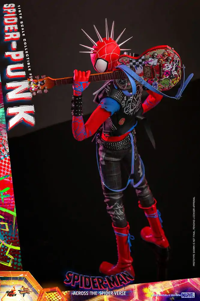 Spider-Man: Across the Spider-Verse Movie Masterpiece akcijska figura 1/6 Spider-Punk 32 cm fotografija proizvoda