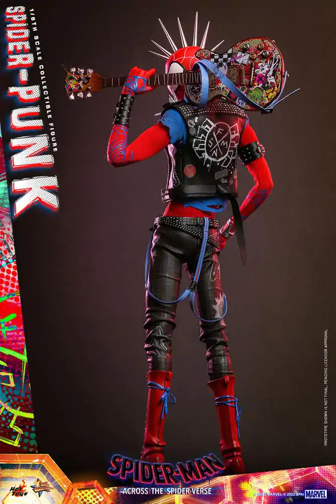 Spider-Man: Across the Spider-Verse Movie Masterpiece akcijska figura 1/6 Spider-Punk 32 cm fotografija proizvoda