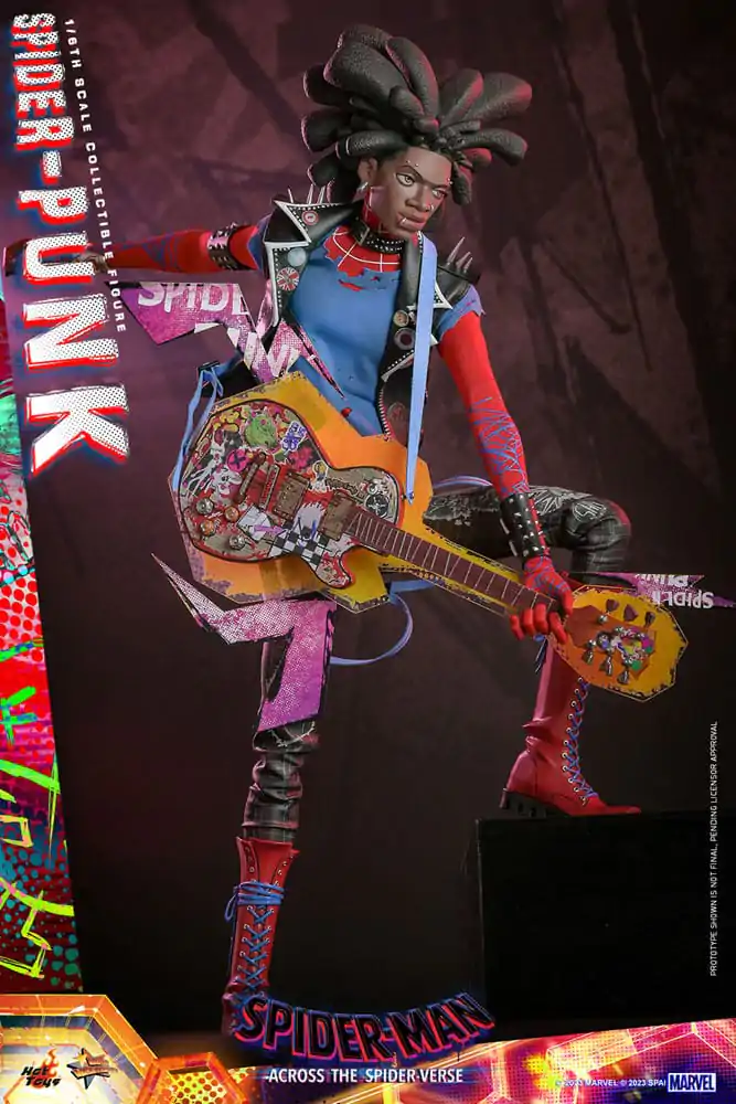 Spider-Man: Across the Spider-Verse Movie Masterpiece akcijska figura 1/6 Spider-Punk 32 cm fotografija proizvoda