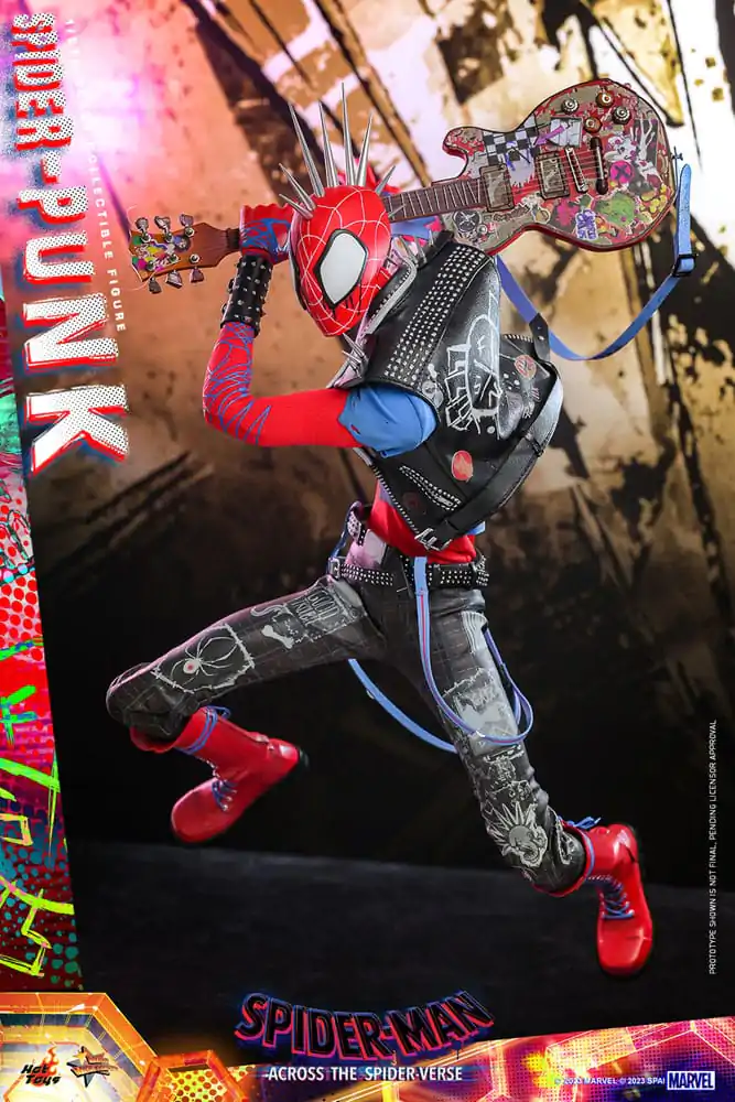 Spider-Man: Across the Spider-Verse Movie Masterpiece akcijska figura 1/6 Spider-Punk 32 cm fotografija proizvoda