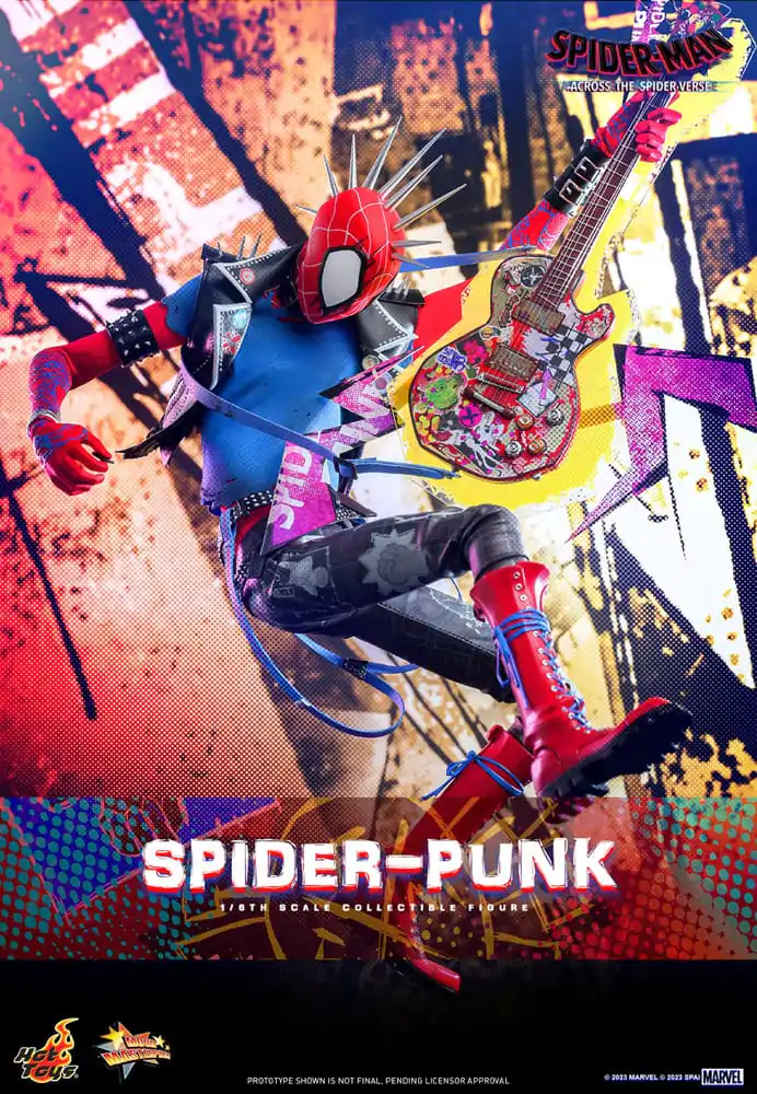 Spider-Man: Across the Spider-Verse Movie Masterpiece akcijska figura 1/6 Spider-Punk 32 cm fotografija proizvoda