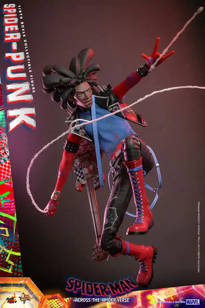 Spider-Man: Across the Spider-Verse Movie Masterpiece akcijska figura 1/6 Spider-Punk 32 cm fotografija proizvoda