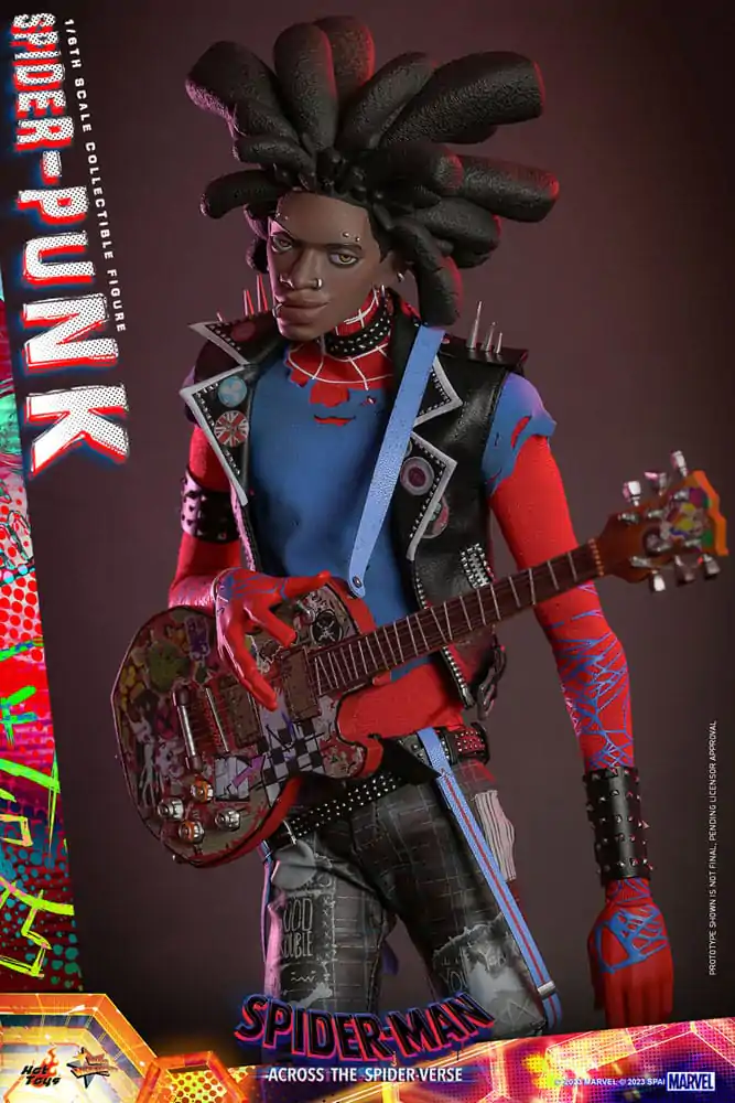 Spider-Man: Across the Spider-Verse Movie Masterpiece akcijska figura 1/6 Spider-Punk 32 cm fotografija proizvoda