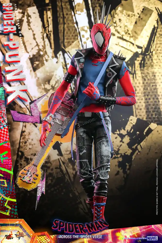 Spider-Man: Across the Spider-Verse Movie Masterpiece akcijska figura 1/6 Spider-Punk 32 cm fotografija proizvoda