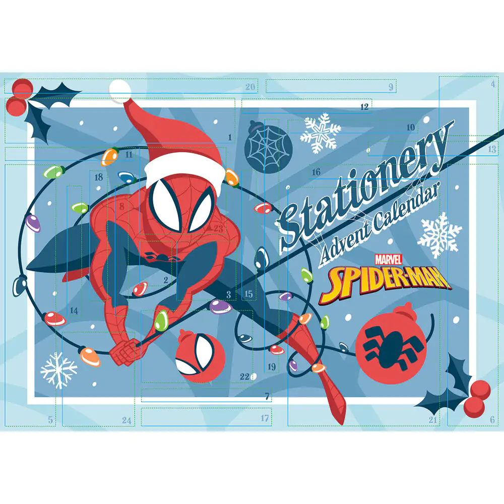 Marvel Spiderman adventski kalendar fotografija proizvoda