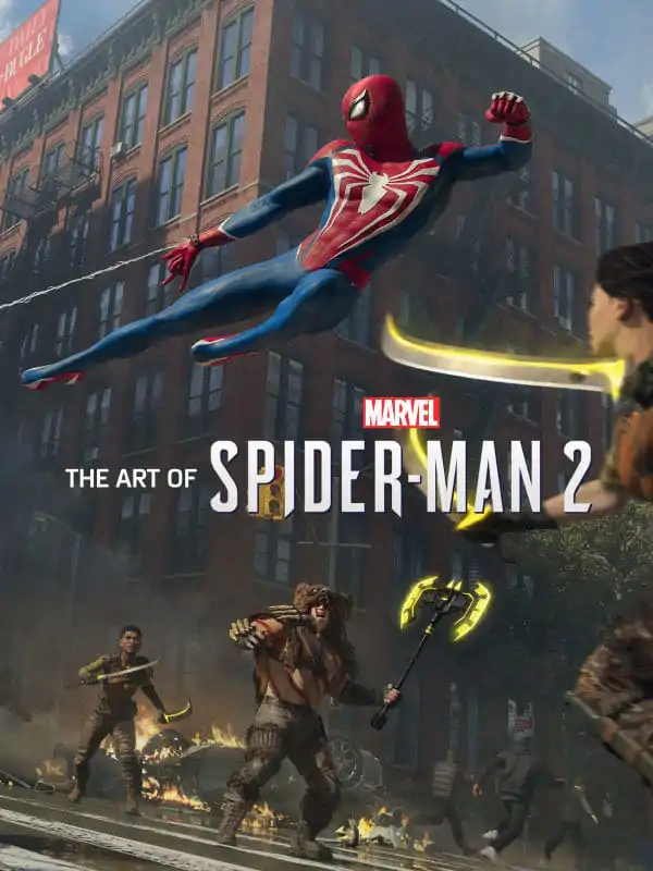 Spider-Man knjiga o umjetnosti The Art of Marvel´s Spider-Man 2 fotografija proizvoda