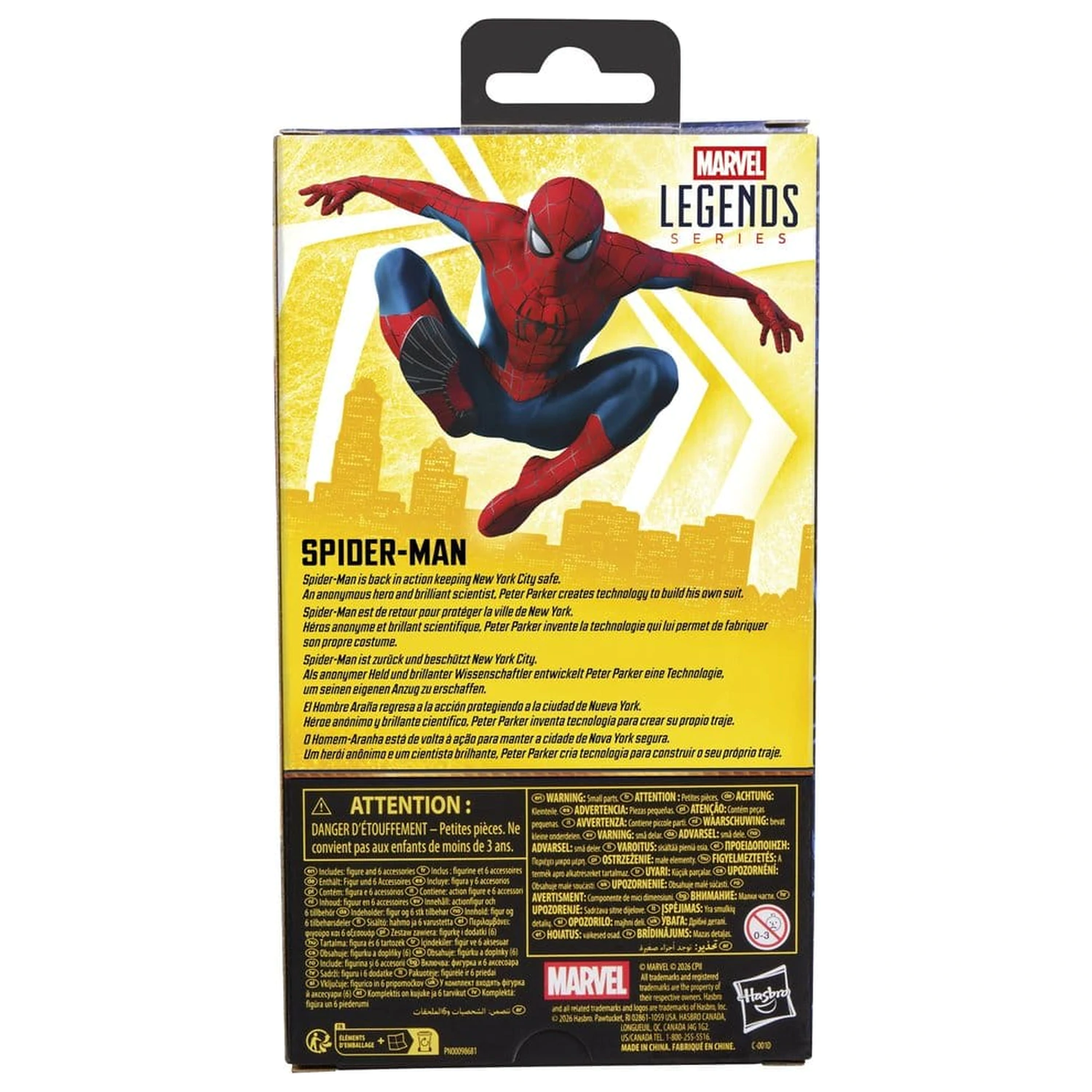 Spider-Man: Brand New Day Marvel Legends akcijska figura Spider-Man 15 cm fotografija proizvoda