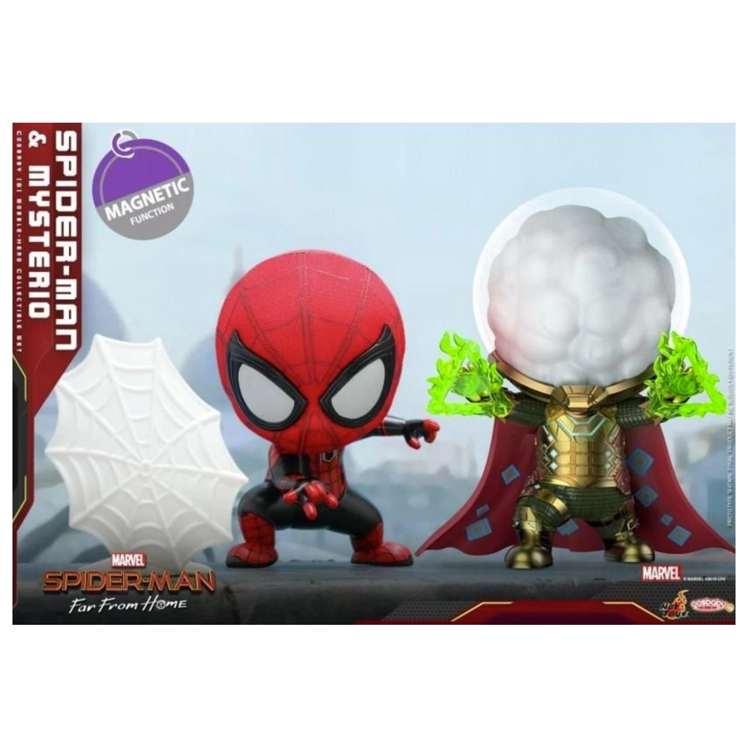 Spider-Man Cosbaby Wave 1 Spider-Man and Mysterio Set fotografija proizvoda
