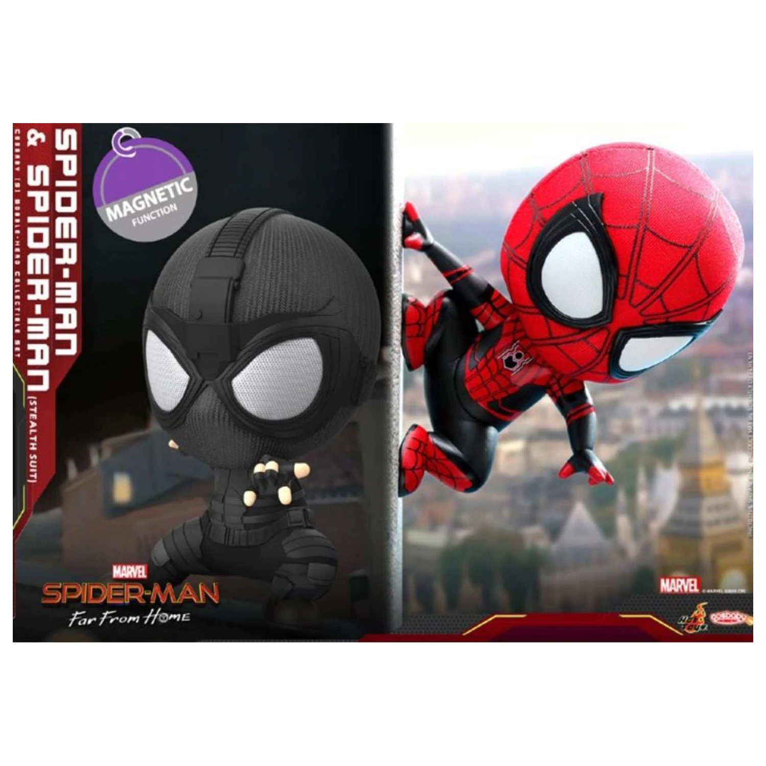 Spider-Man Cosbaby Wave 2 Spider-Man & Spider-Man Stealth Suit fotografija proizvoda