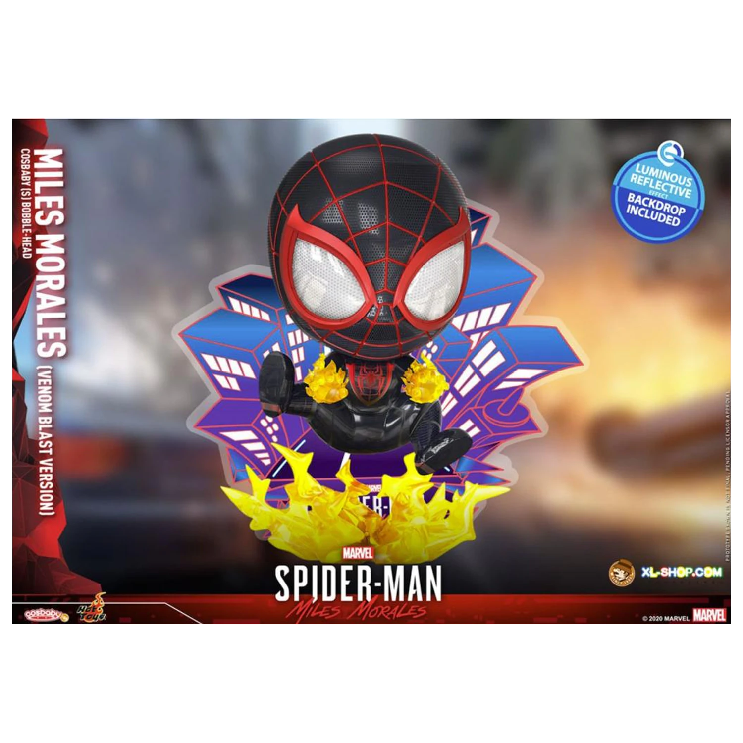 Spider-Man Cosbaby Wave 4 Miles Morales Venom Blast Verzija fotografija proizvoda