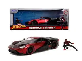 Spider-Man Diecast Model 1/24 2017 Ford GT Miles Morales Model od lijevanog metala fotografija proizvoda