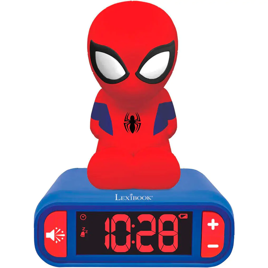 Marvel Spiderman Digitalni 3D alarm clock fotografija proizvoda