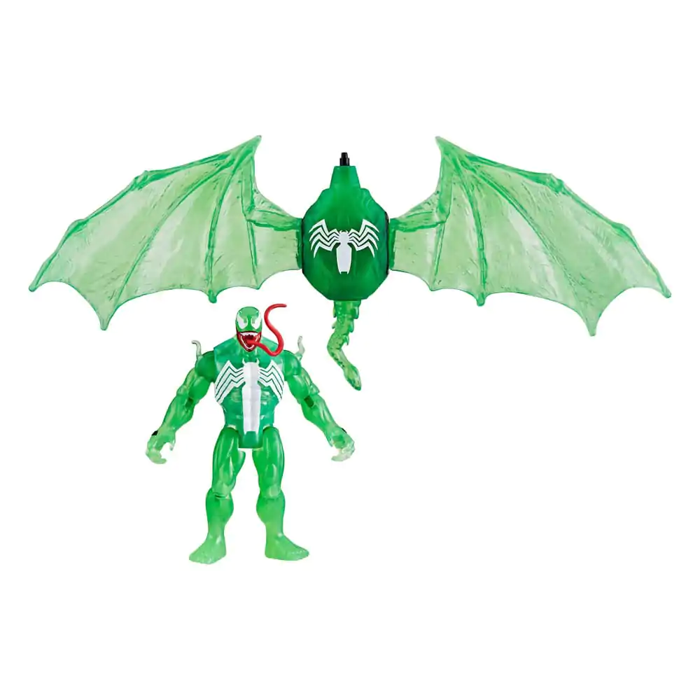 Spider-Man Epic Hero Series Web Splashers akcijska figura Green Symbiote Hydro Wing Blast 10 cm fotografija proizvoda