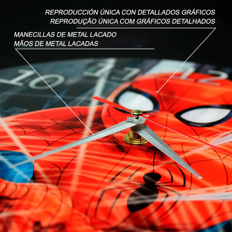 Marvel Spiderman zidni sat fotografija proizvoda