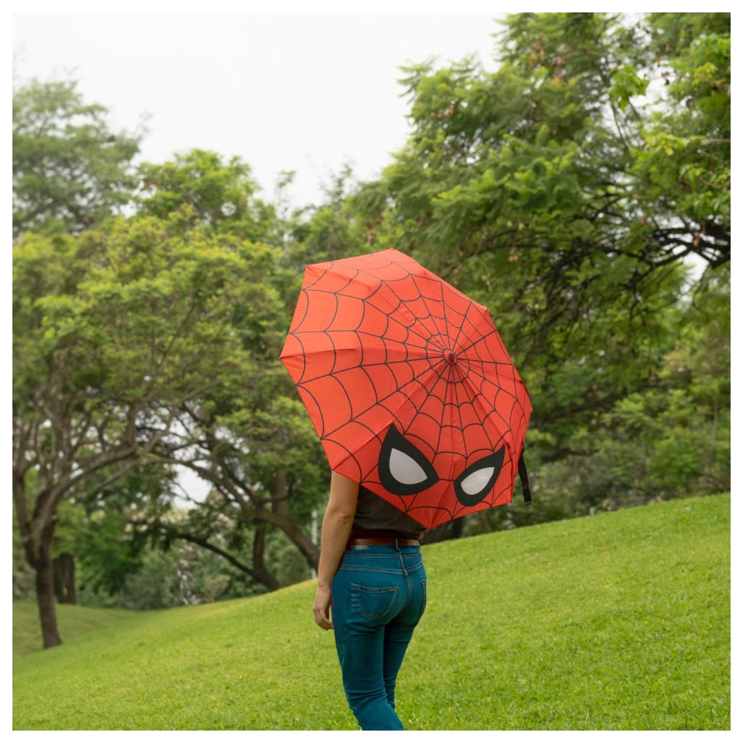 Marvel Spiderman Foodie Automatski sklopivi kišobran fotografija proizvoda