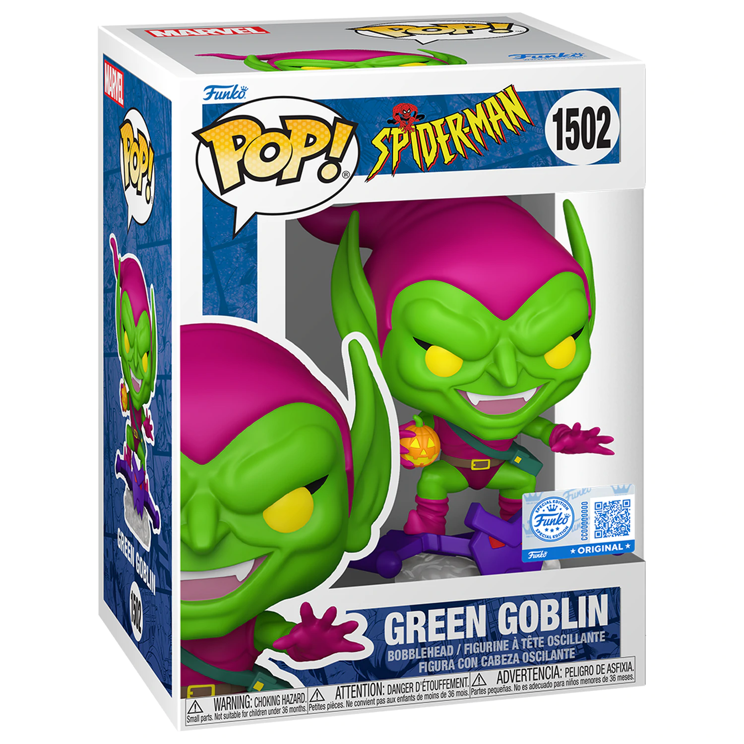 Spider-Man Funko POP! Marvel Vinyl figura Green Goblin 9 cm fotografija proizvoda