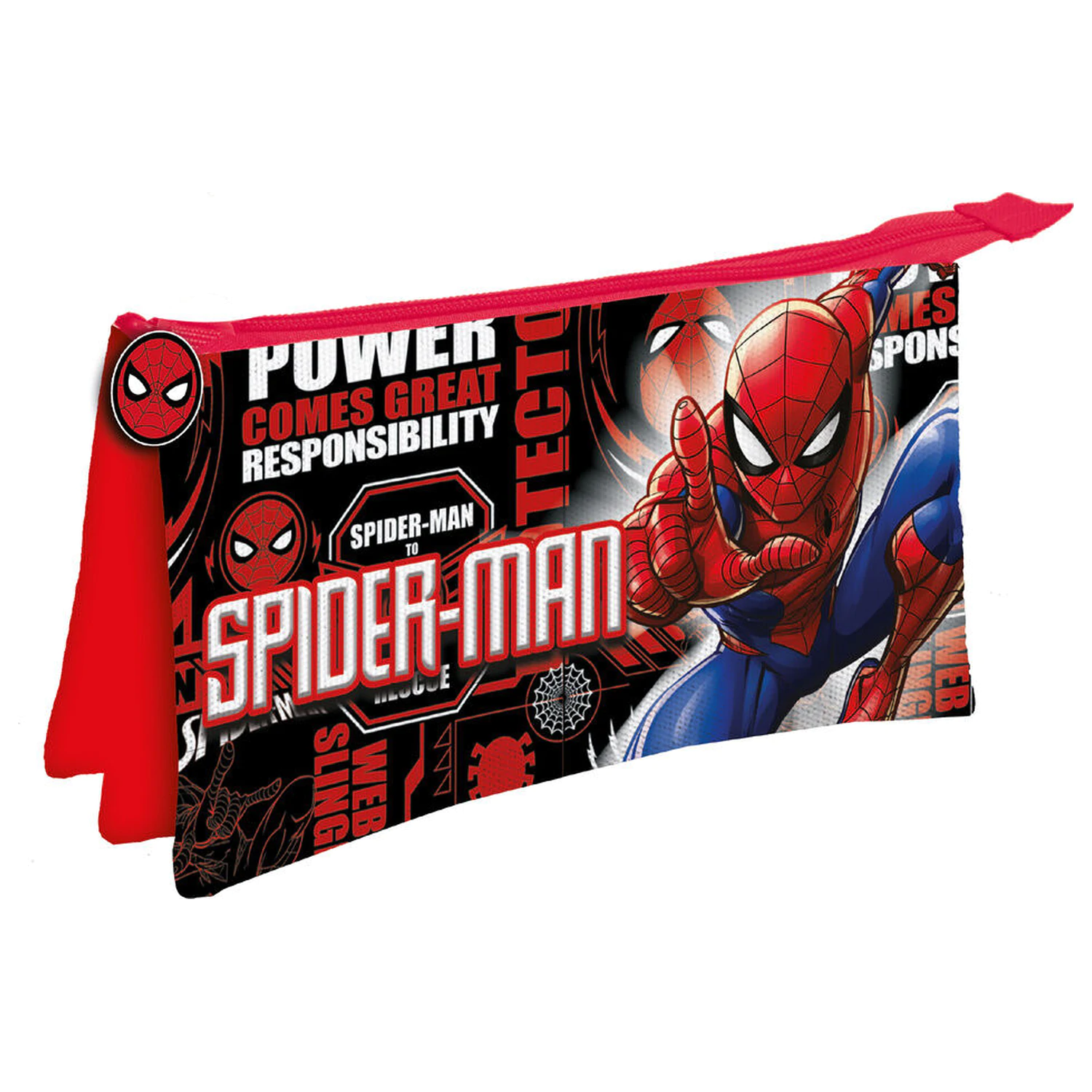 Marvel Spiderman Hero trostruka pernica fotografija proizvoda