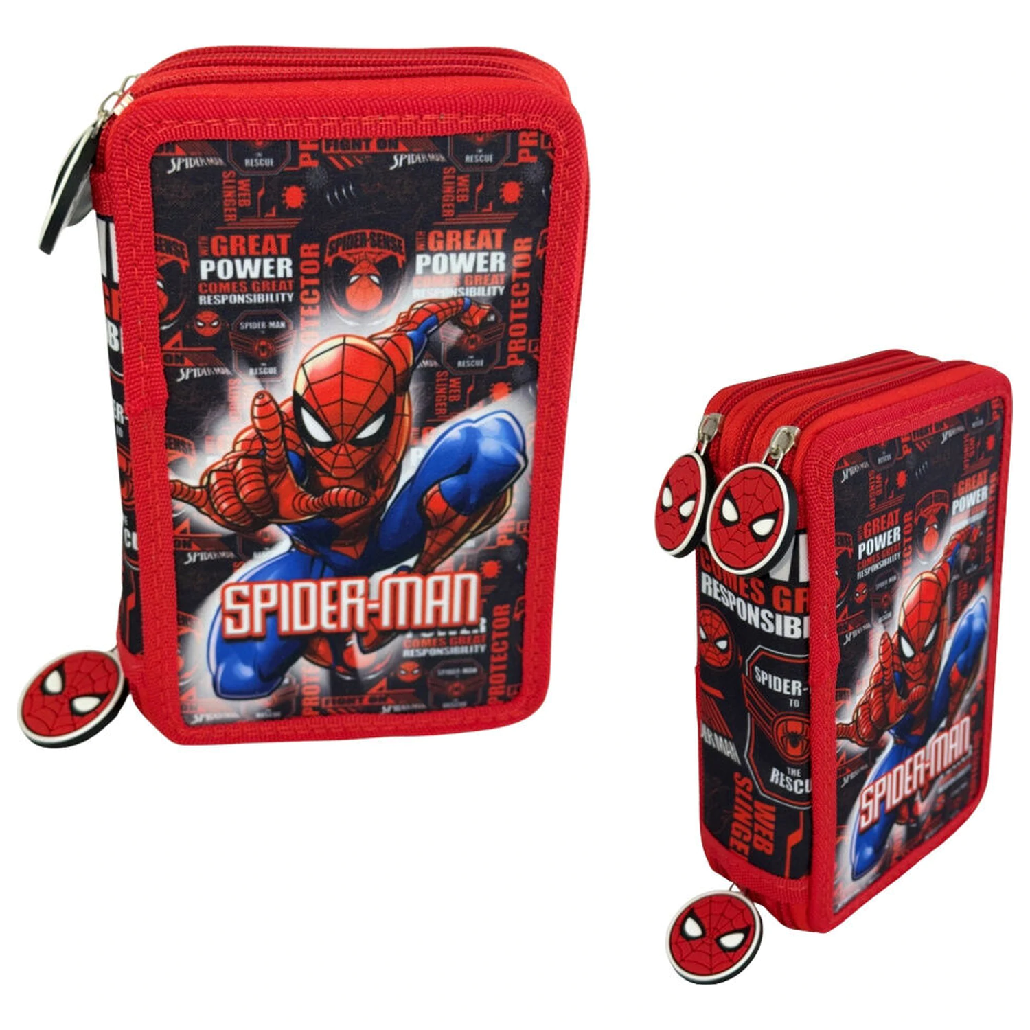 Marvel Spiderman Hero trostruka pernica fotografija proizvoda