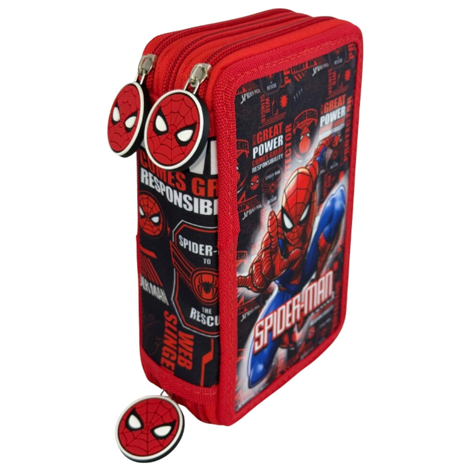 Marvel Spiderman Hero trostruka pernica fotografija proizvoda