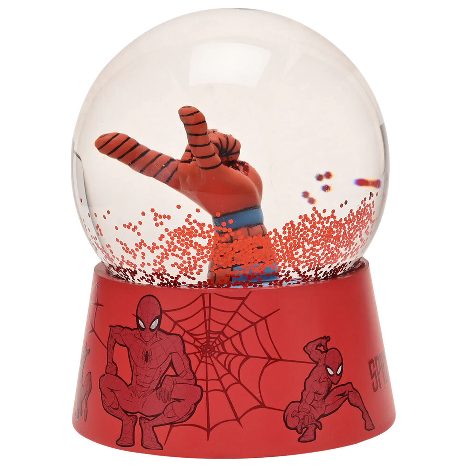 Marvel Spiderman snježna kugla fotografija proizvoda