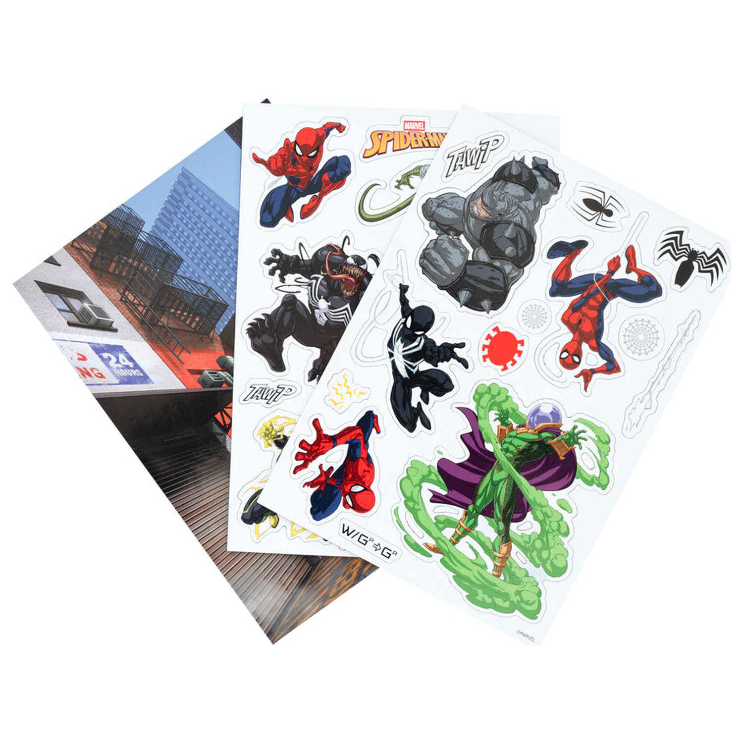 Marvel Spiderman set izrezanih magneta fotografija proizvoda