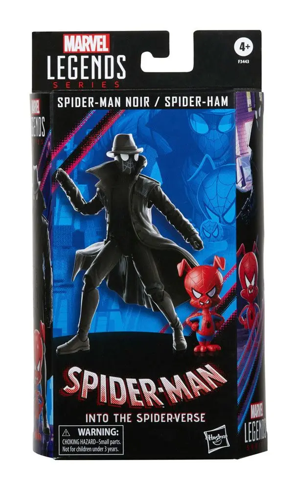Spider-Man: Into the Spider-Verse Marvel Legends akcijska figura 2-Pack 2022 Spider-Man Noir & Spider-Ham 15 cm fotografija proizvoda