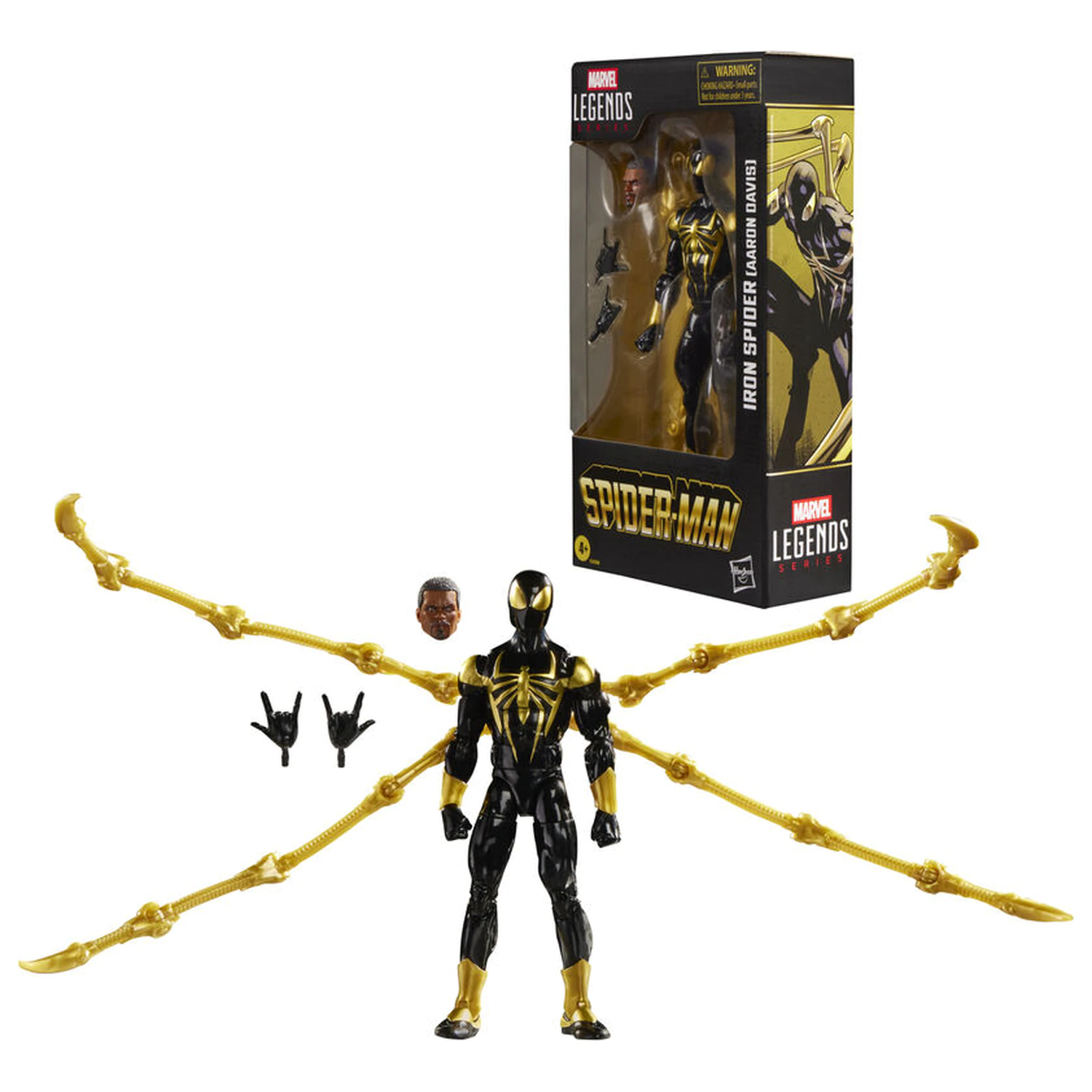 Marvel Spiderman Iron Spider Aroon Davis figura 15 cm fotografija proizvoda