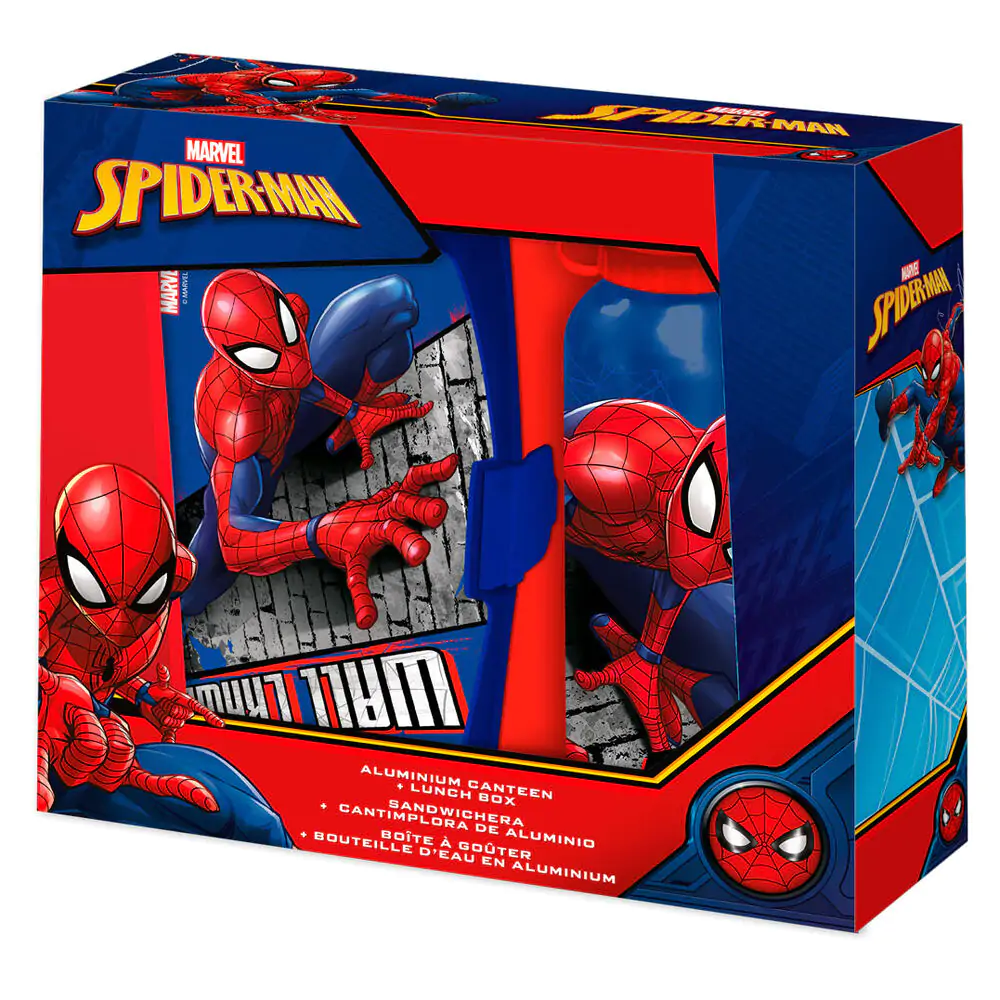 Marvel Spiderman set boca za vodu + kutija za ručak 500 ml fotografija proizvoda