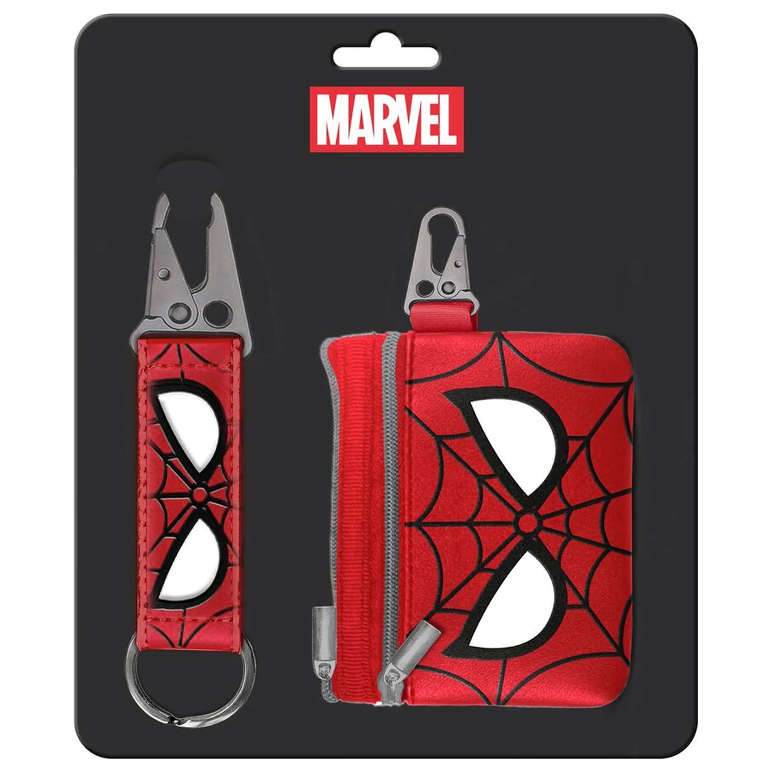 Marvel Spiderman privjesak za ključeve + set torbica/novčanik fotografija proizvoda