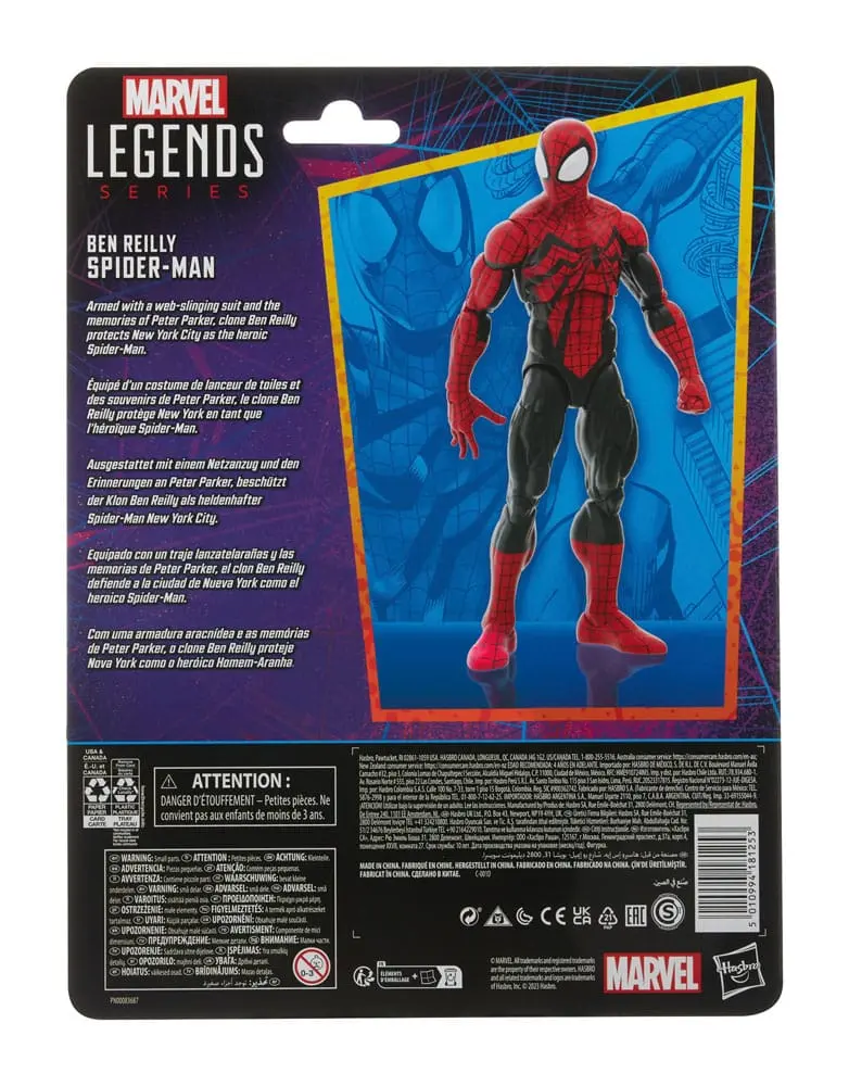 Spider-Man Marvel Legends Retro Collection akcijska figura Ben Reilly Spider-Man 15 cm fotografija proizvoda