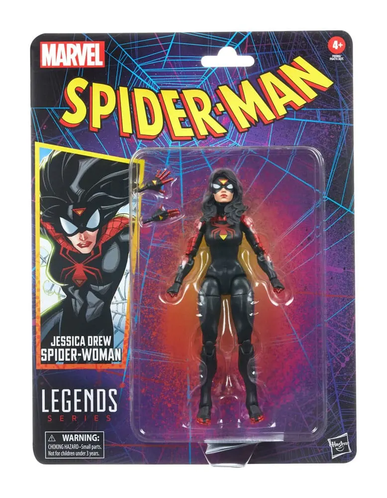 Spider-Man Marvel Legends Retro Collection akcijska figura Jessica Drew Spider-Woman 15 cm fotografija proizvoda