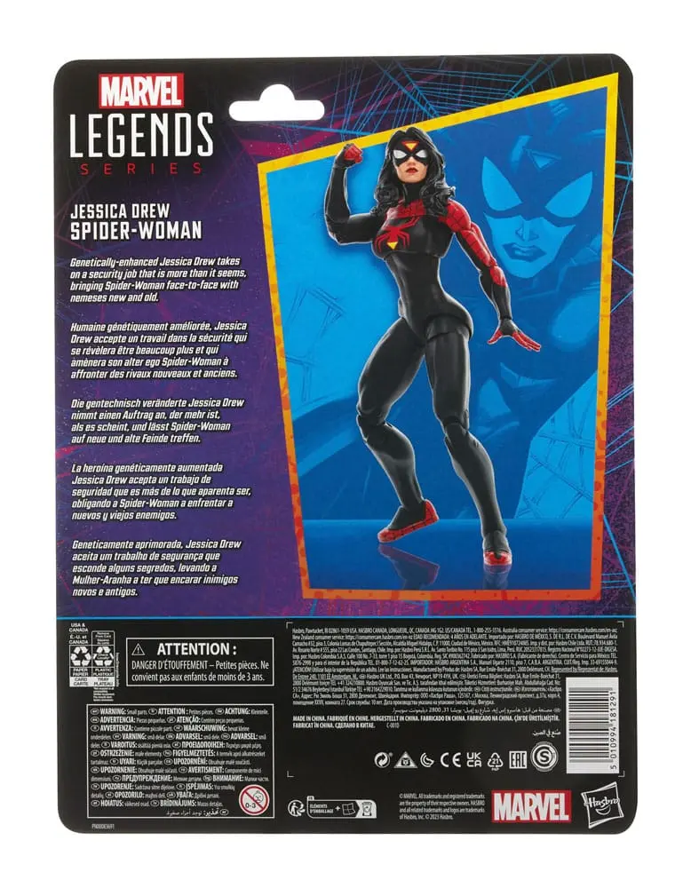 Spider-Man Marvel Legends Retro Collection akcijska figura Jessica Drew Spider-Woman 15 cm fotografija proizvoda