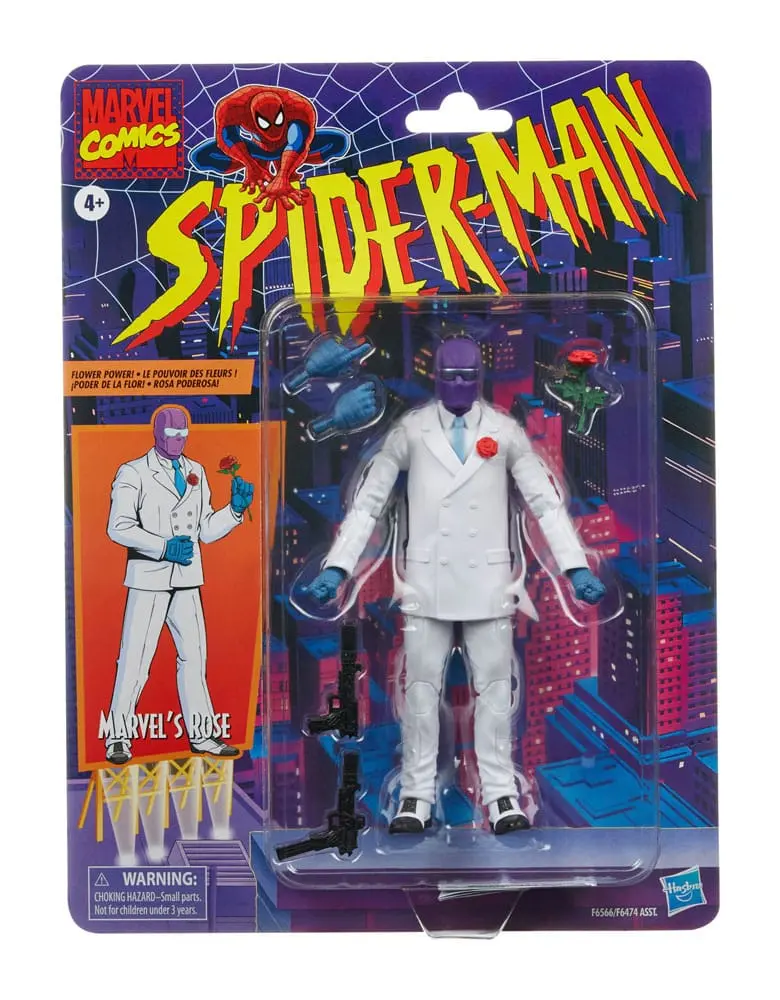 Spider-Man Marvel Legends Retro Collection akcijska figura Marvel's Rose 15 cm fotografija proizvoda