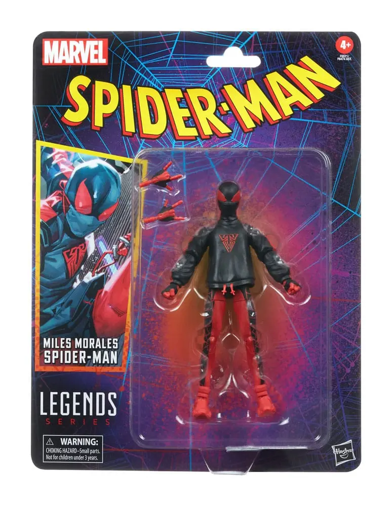 Spider-Man Marvel Legends Retro Collection akcijska figura Miles Morales Spider-Man 15 cm fotografija proizvoda