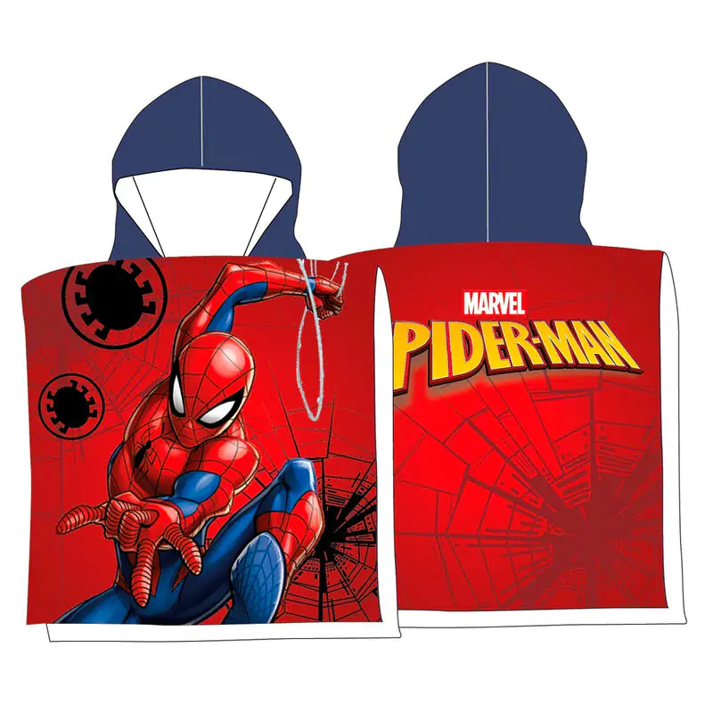 Marvel Spiderman mikro-fiber pončo ručnik fotografija proizvoda