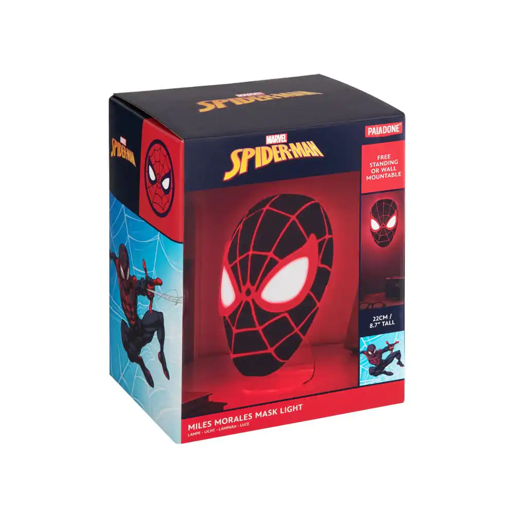 Spider-Man 3D LED Svjetlo Miles Morales Maska fotografija proizvoda