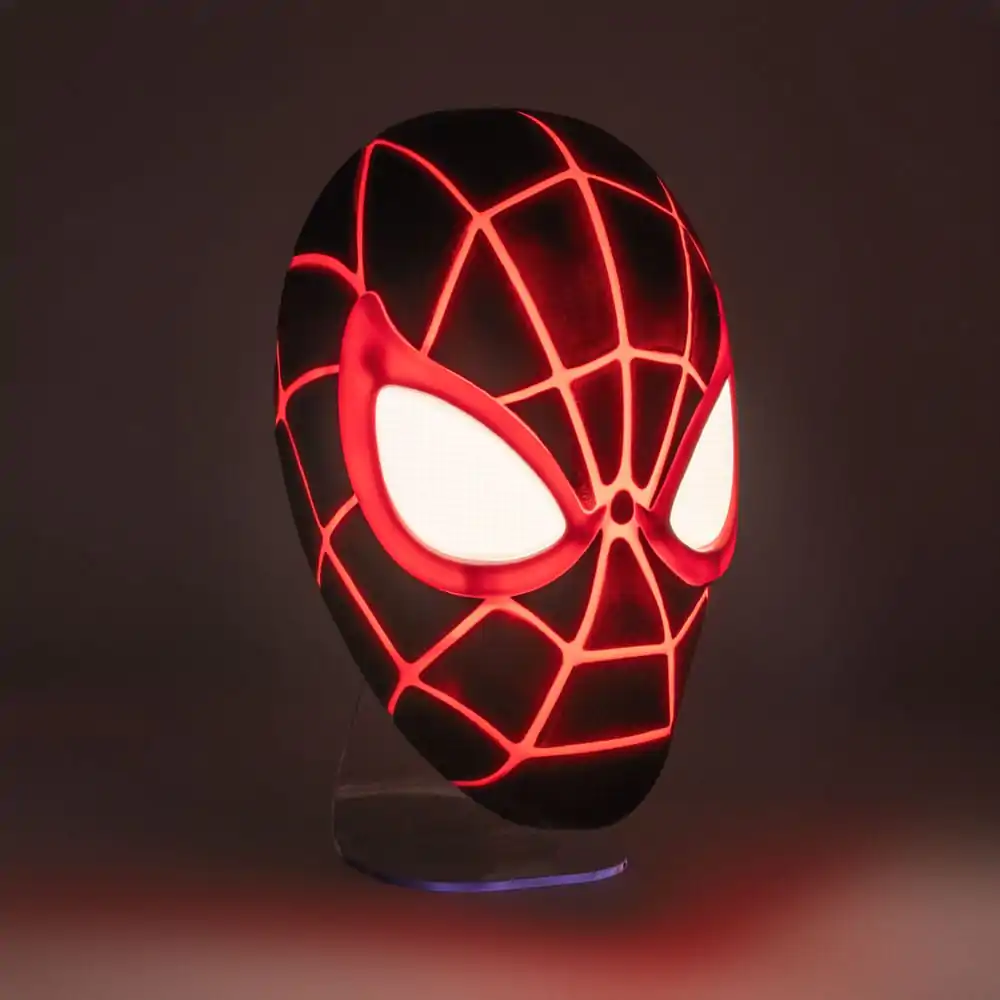 Spider-Man 3D LED Svjetlo Miles Morales Maska fotografija proizvoda